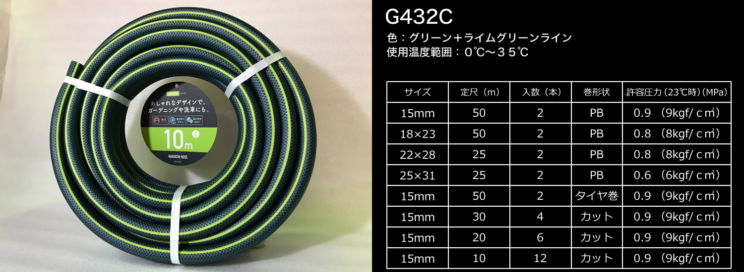 農・園芸用ホースホース│製品案内│株式会社カクイチ